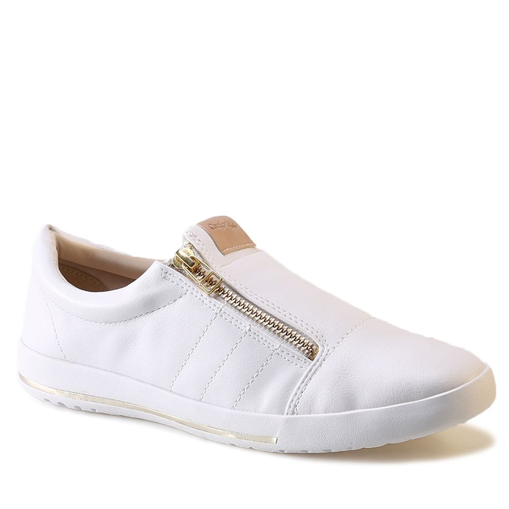 tenis branco feminino comfortflex