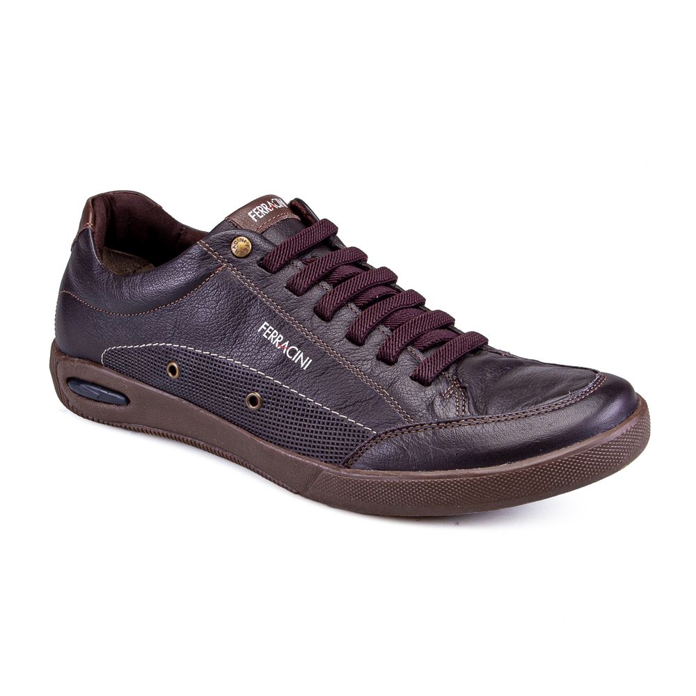 Tênis Casual Ferracini 7943-626G Preto Masculino - Scarpan